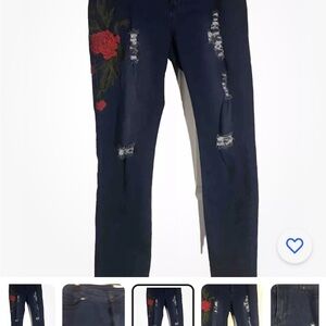 Jeans size 13/14 color dark blue